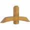 Ekena Millwork Bellingham Rough Sawn Timber Gable Bracket, Western Red Cedar, 60"W x 25"H x 6"D x 6"F, 10/12 Pitch GBW060X25X0606BEL00RWR - alternate 4